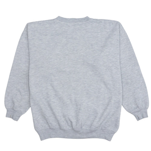 Wrangler Men's Grey Small Crew Neck Pullover Sweatshirt