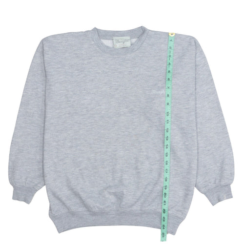Wrangler Men's Grey Small Crew Neck Pullover Sweatshirt