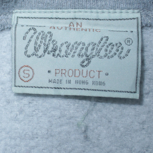 Wrangler Men's Grey Small Crew Neck Pullover Sweatshirt