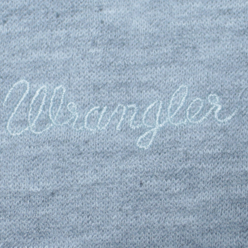 Wrangler Men's Grey Small Crew Neck Pullover Sweatshirt
