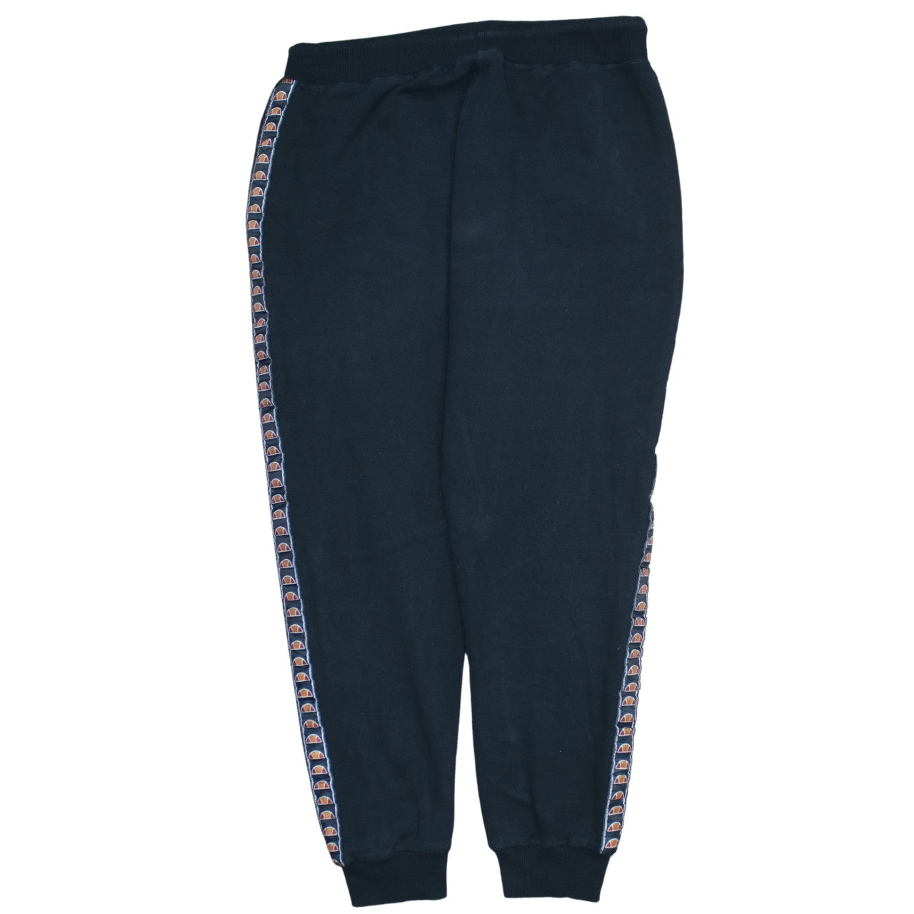 Ellesse Men's Black Jogger Sweatpants L Fleece Tapered Gym Casual