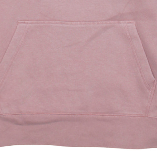 GAP Kids Girls Pink Pullover Hoodie XL 12-13 Years Logo Fleece Sweatshirt