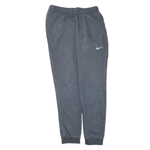 Nike Men's Grey Jogger Sweatpants M Regular Fit Activewear Trousers