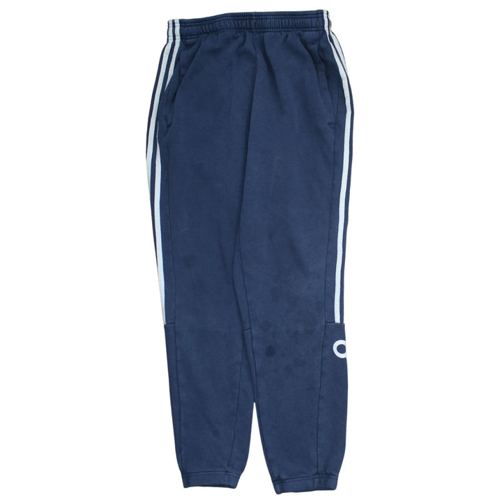 adidas Men's Blue Jogger Trousers M Regular Fit Fleece Activewear