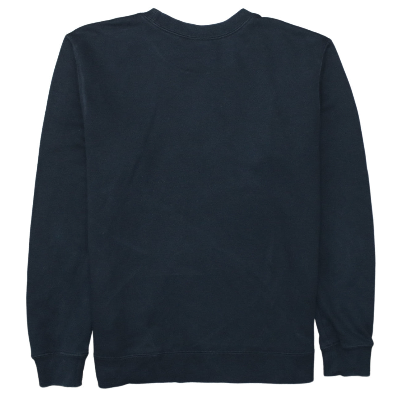 Nike Men's Black Small Logo Pullover Sweatshirt Crew Neck Long Sleeve