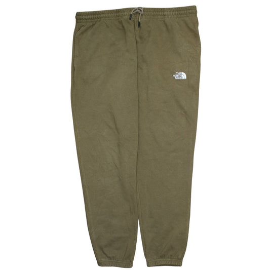 The North Face Men's Green XL Jogger Sweatpants 70% Cotton