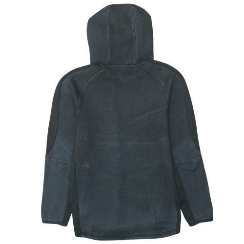 Puma Women's Black Small Pullover Hoodie with Kangaroo Pocket