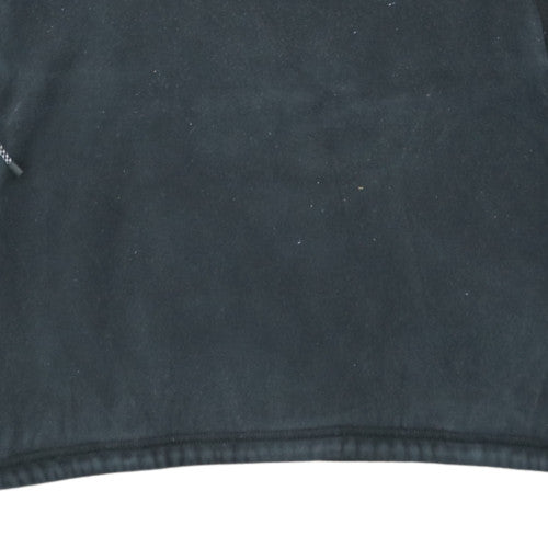 Puma Women's Black Small Pullover Hoodie with Kangaroo Pocket