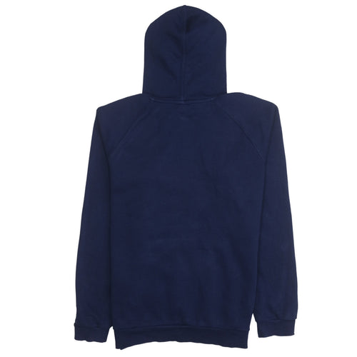 Puma Boys Navy Blue Pullover Hoodie Size 16 (176) Logo Print