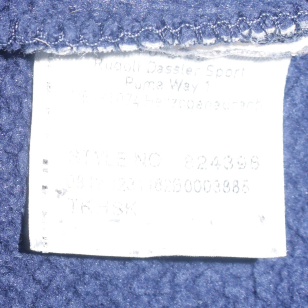 Puma Boys Navy Blue Pullover Hoodie Size 16 (176) Logo Print