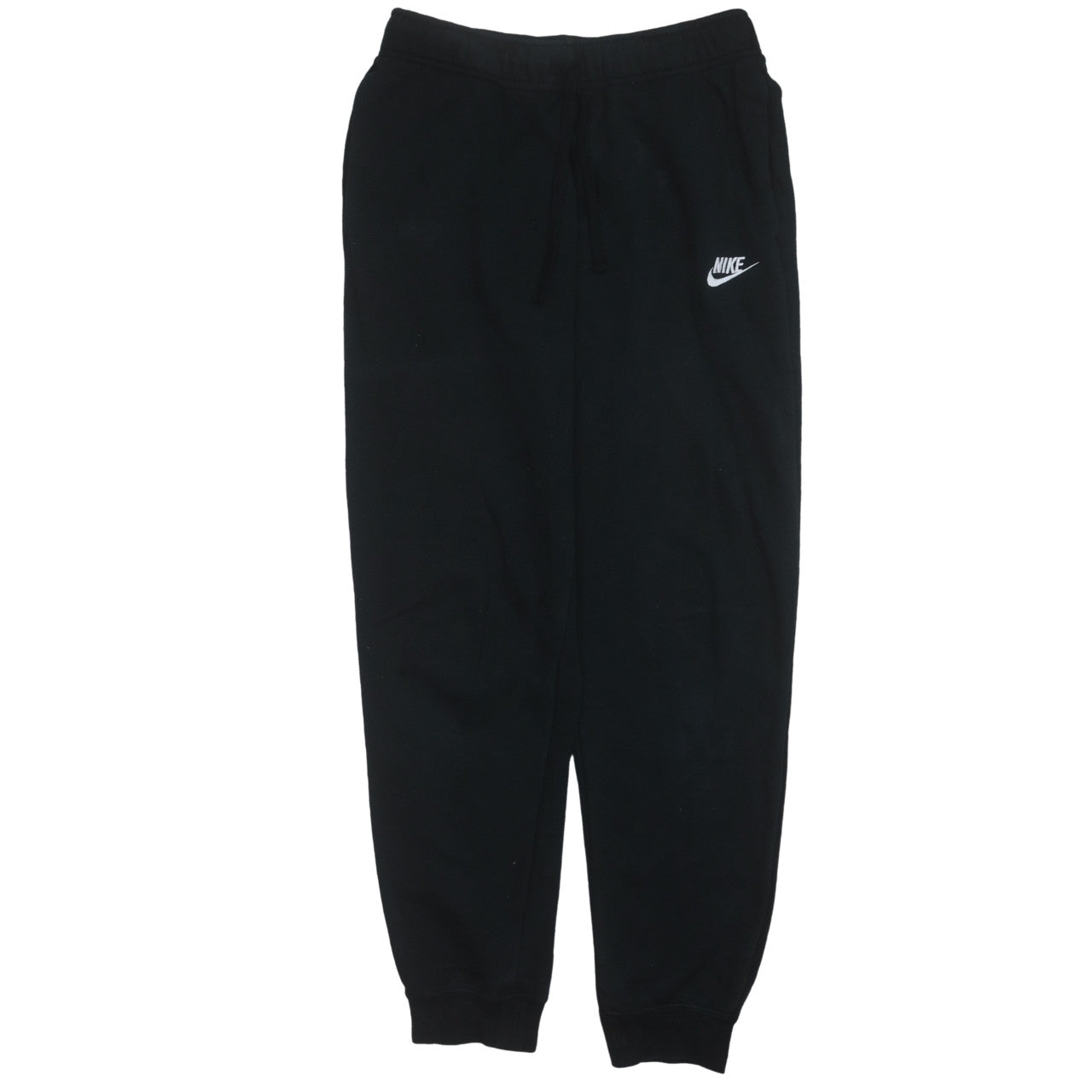 Nike Womens Black Small Jogger Sweatpants 80 Cotton Blend
