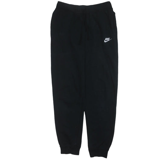 Nike Womens Black Small Jogger Sweatpants 80 Cotton Blend