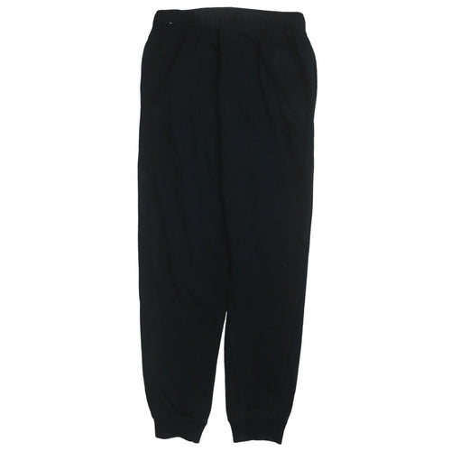 Nike Womens Black Small Jogger Sweatpants 80 Cotton Blend