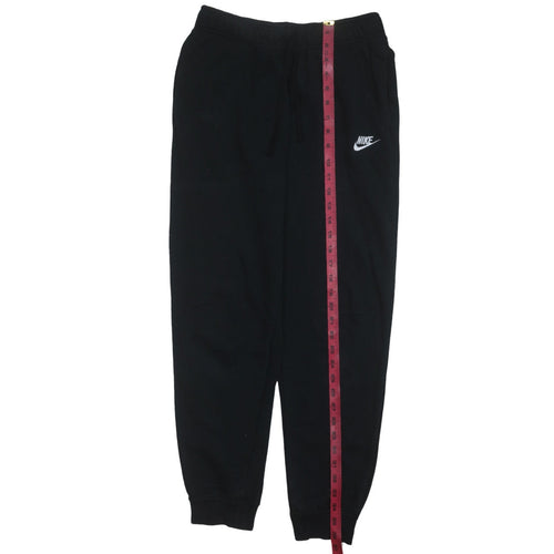 Nike Womens Black Small Jogger Sweatpants 80 Cotton Blend