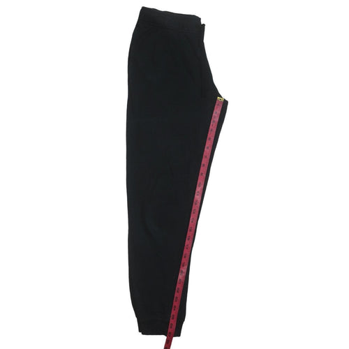 Nike Womens Black Small Jogger Sweatpants 80 Cotton Blend