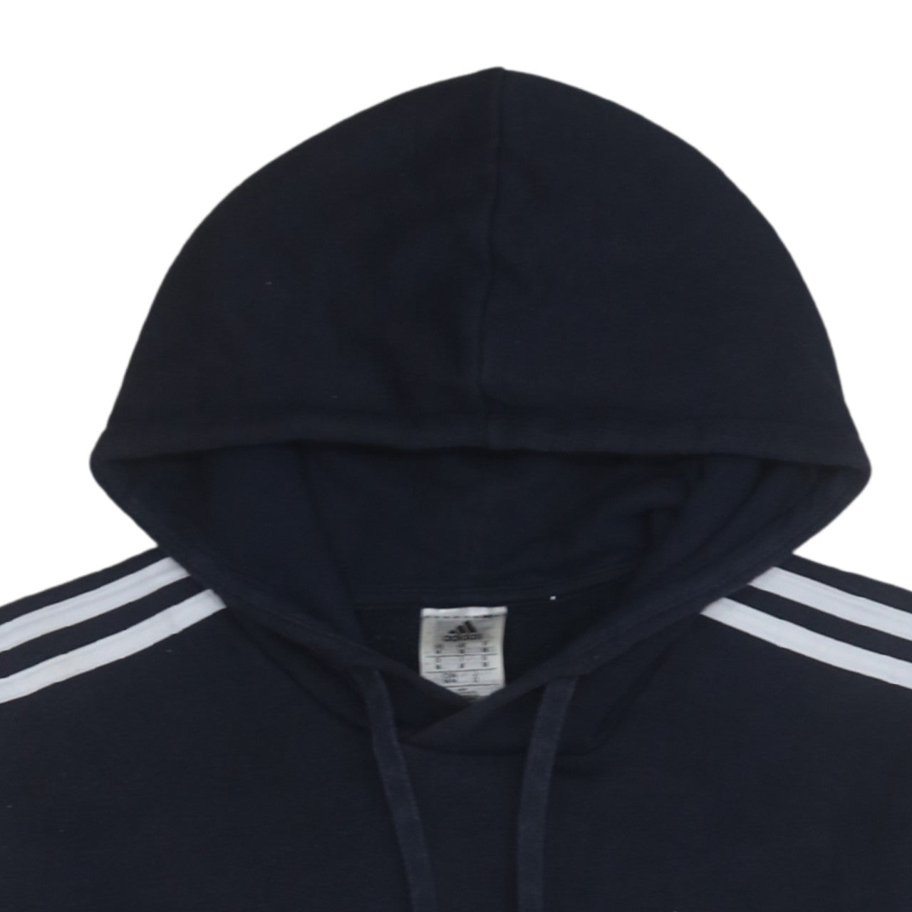 Adidas Men's Blue Pullover Hoodie Medium Hooded Fleece Sweatshirt