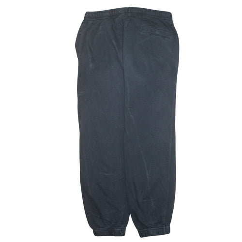 Nike Women Black L Cotton Blend Jogger Activewear Trousers
