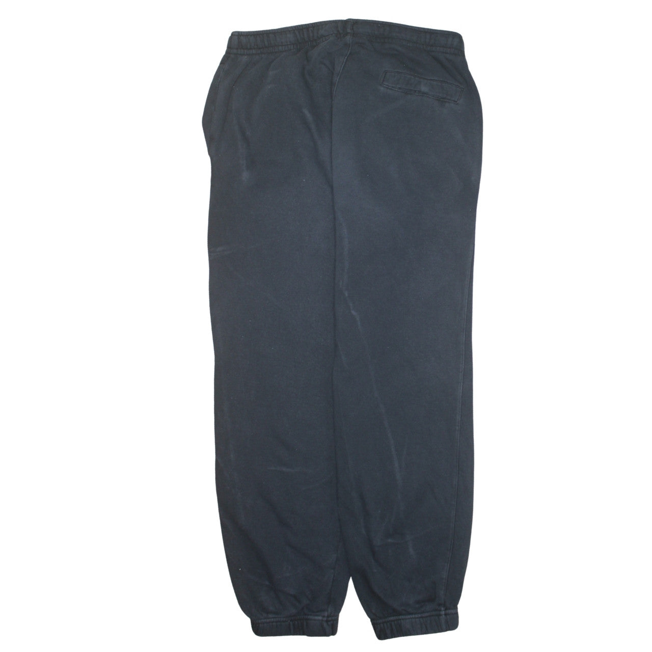 Nike Women Black L Cotton Blend Jogger Activewear Trousers