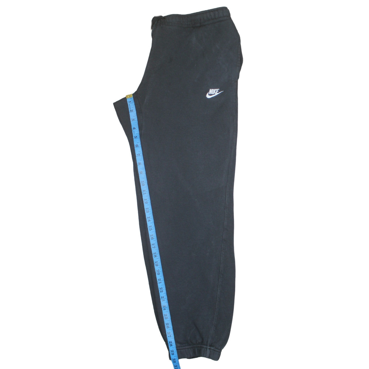 Nike Women Black L Cotton Blend Jogger Activewear Trousers