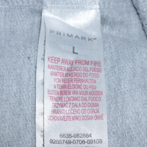 Primark Men Grey Bart Simpson Graphic Pullover Sweatshirt L