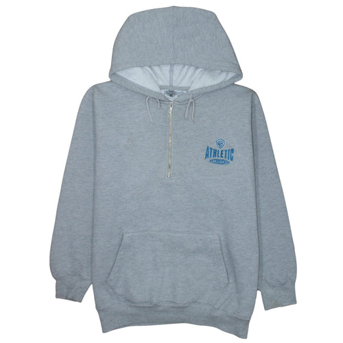 ACME Clothing Co Men's Grey XL 1/2 Zip Hoodie Looney Tunes Athletic Club