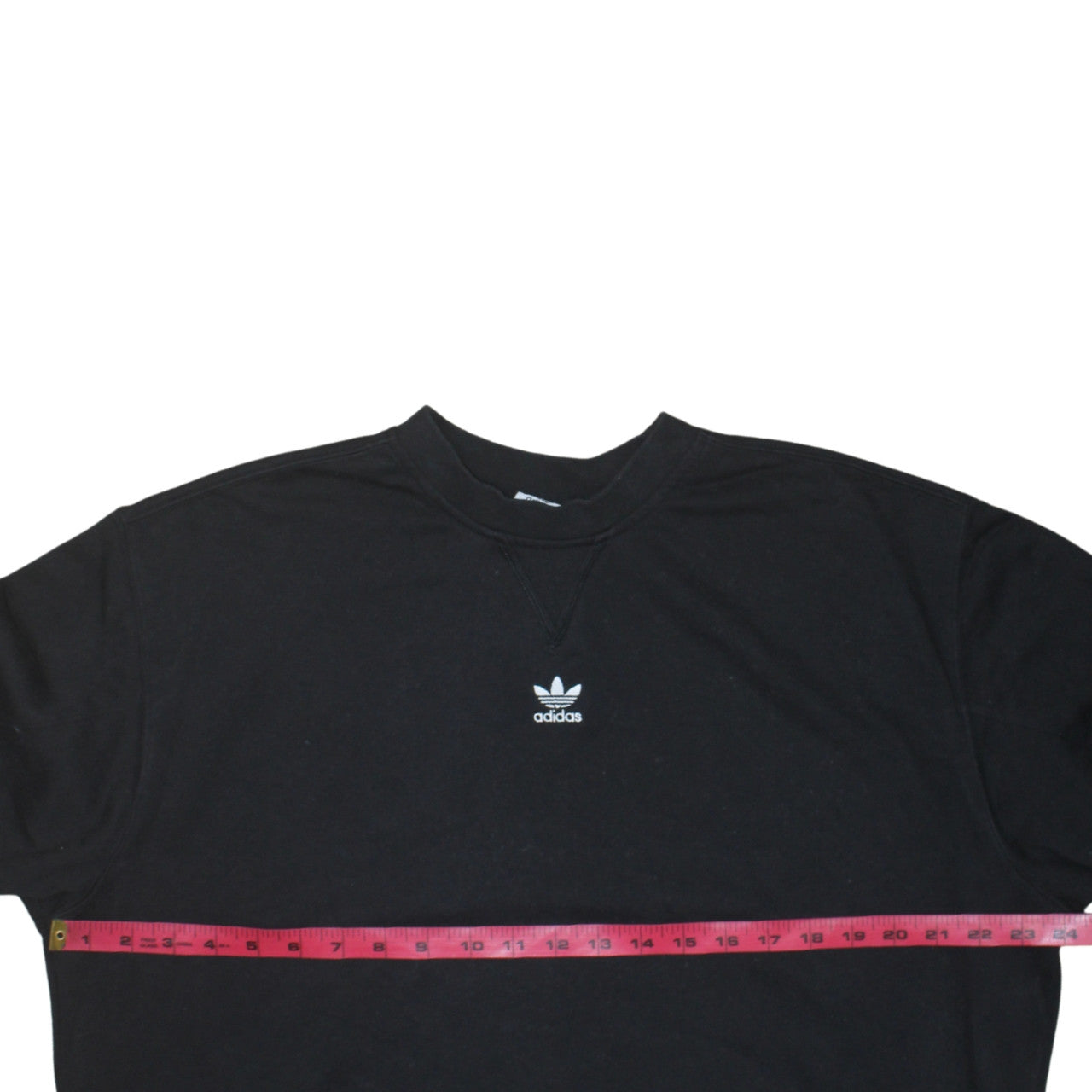 Adidas Womens Black XS Crew Neck Pullover Sweatshirt