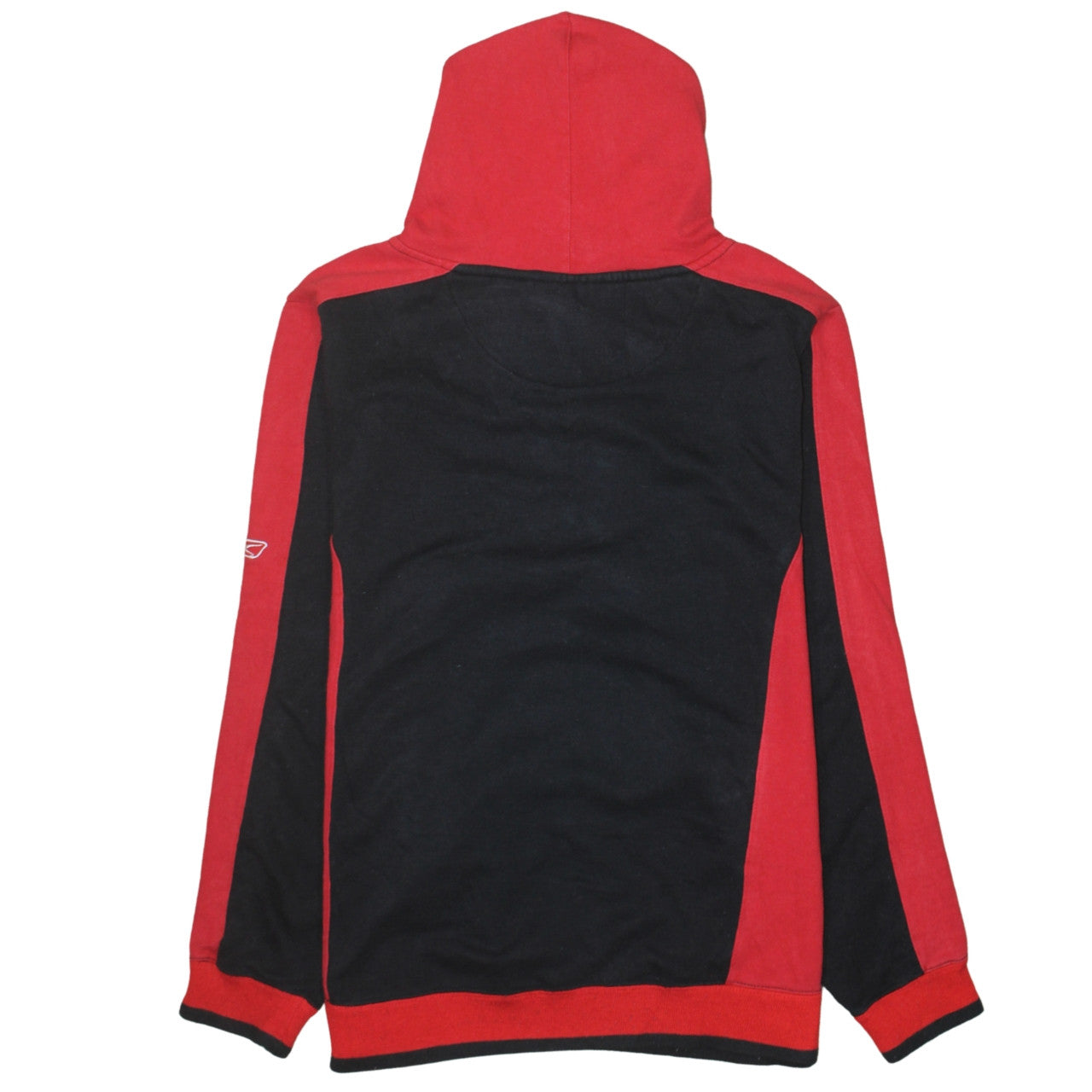 Reebok Hockey Women's Red & Black Pullover Hoodie Size XL Cotton Blend