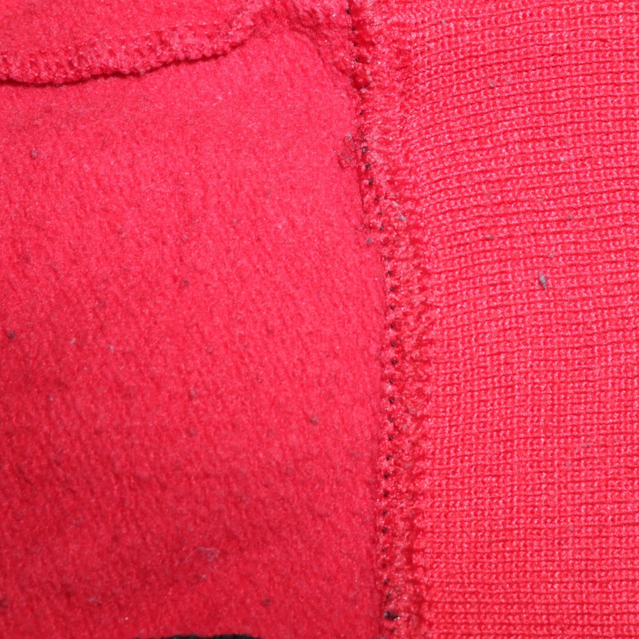 Reebok Hockey Women's Red & Black Pullover Hoodie Size XL Cotton Blend