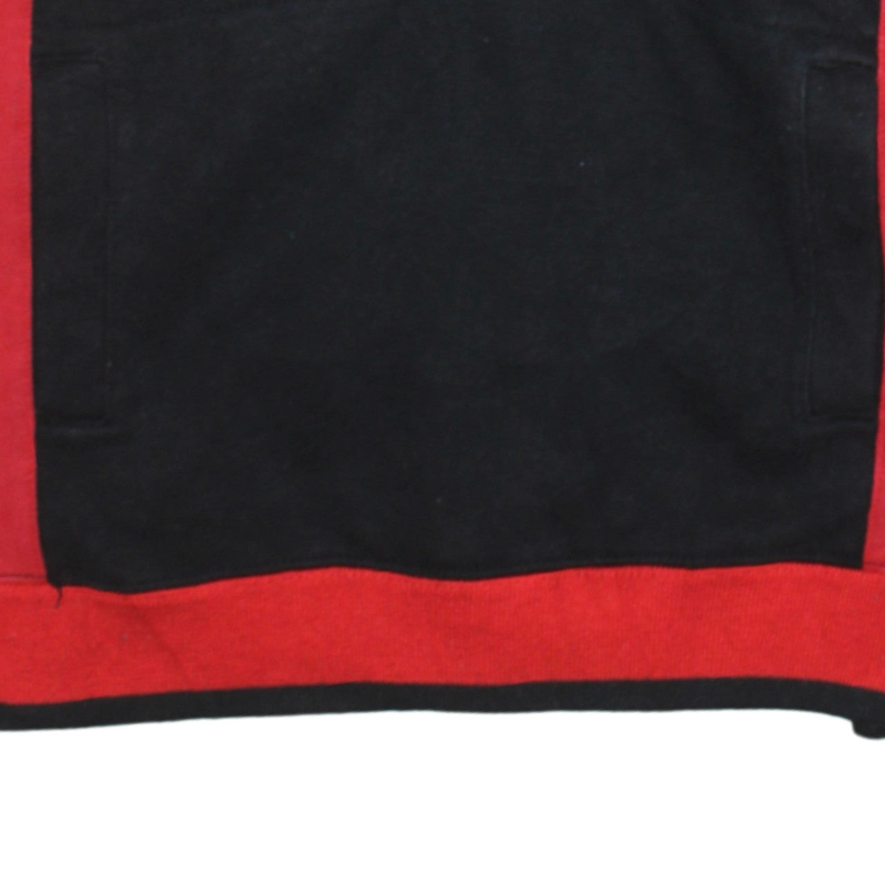 Reebok Hockey Women's Red & Black Pullover Hoodie Size XL Cotton Blend