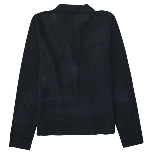 The North Face Womens Black M Fleece 1/4 Zip Pullover Sweatshirt