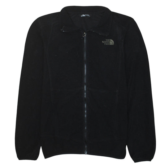 The North Face Men Black Fleece Jacket S Polyester Full Zip Outdoor