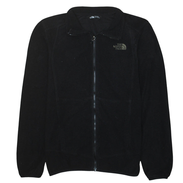 The North Face Men Black Fleece Jacket S Polyester Full Zip Outdoor