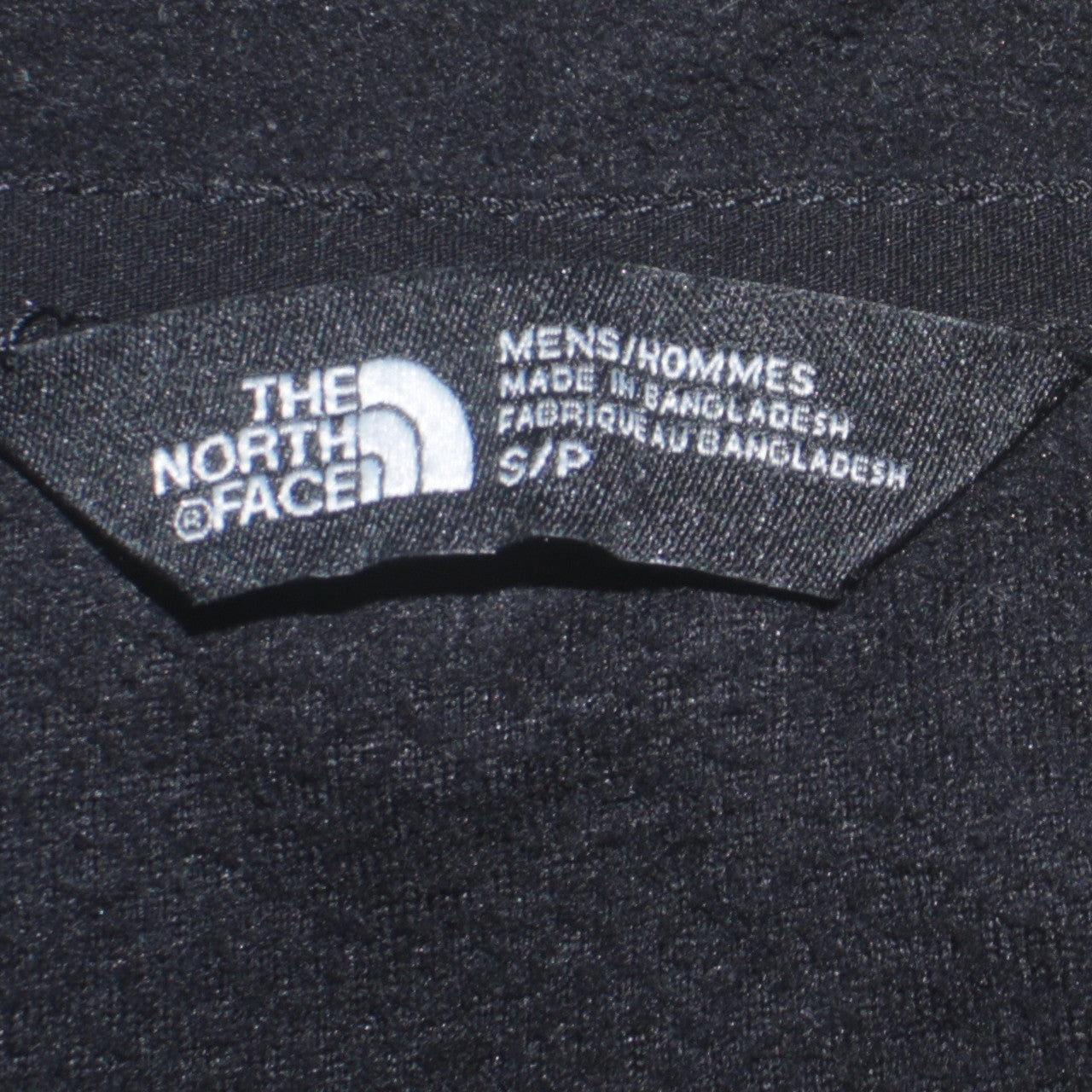 The North Face Men Black Fleece Jacket S Polyester Full Zip Outdoor