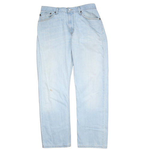 Levi's 505 Regular Fit Men's Light Blue Straight Jeans W34 L30