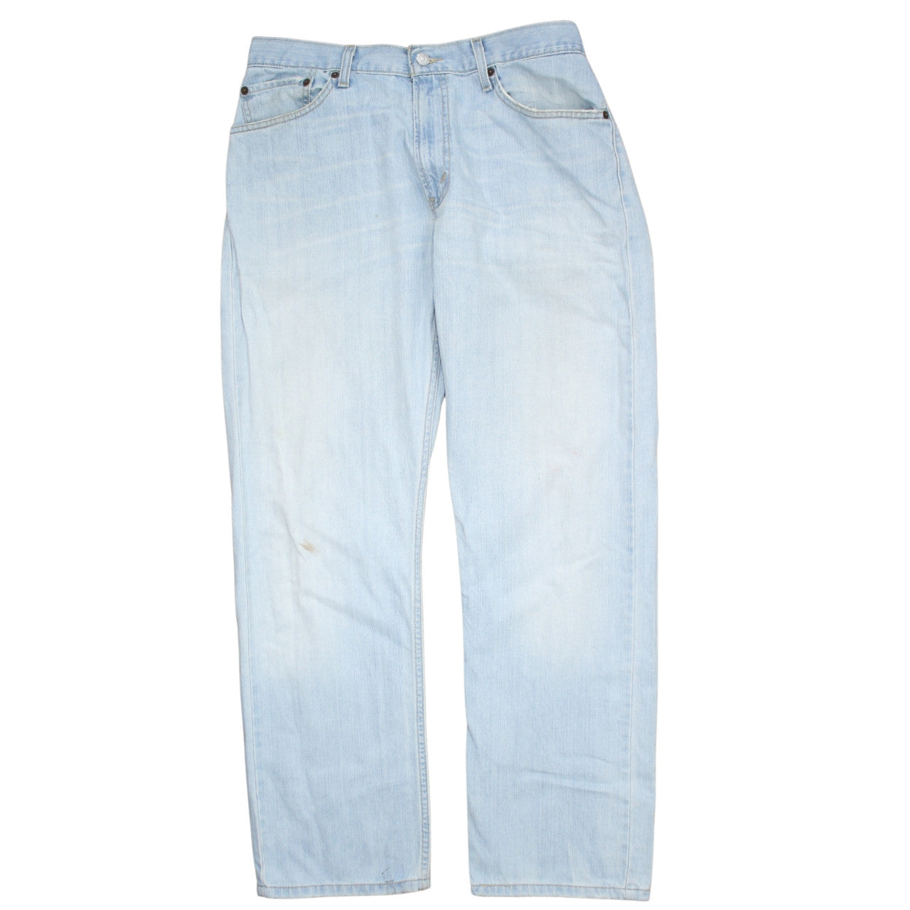 Levi's 505 Regular Fit Men's Light Blue Straight Jeans W34 L30