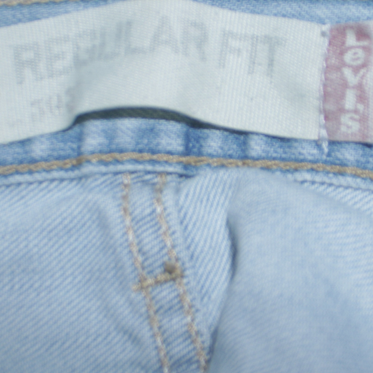 Levi's 505 Regular Fit Men's Light Blue Straight Jeans W34 L30
