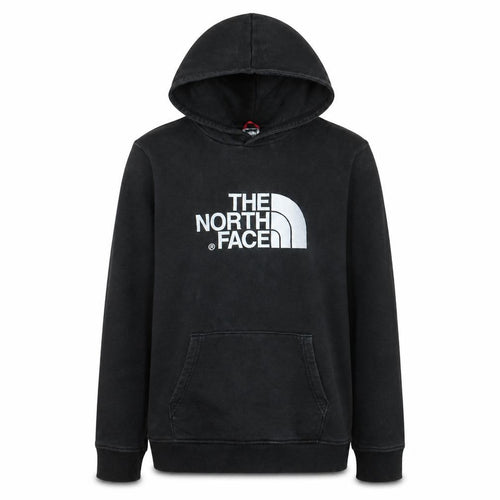 The North Face Boys Black XL Pullover Hoodie 100% Cotton Logo Sweatshirt