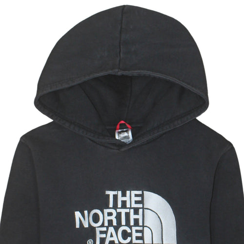 The North Face Boys Black XL Pullover Hoodie 100% Cotton Logo Sweatshirt