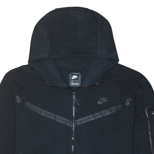 Nike Men’s Black XL Full Zip Hoodie Sweatshirt Lightweight Hooded