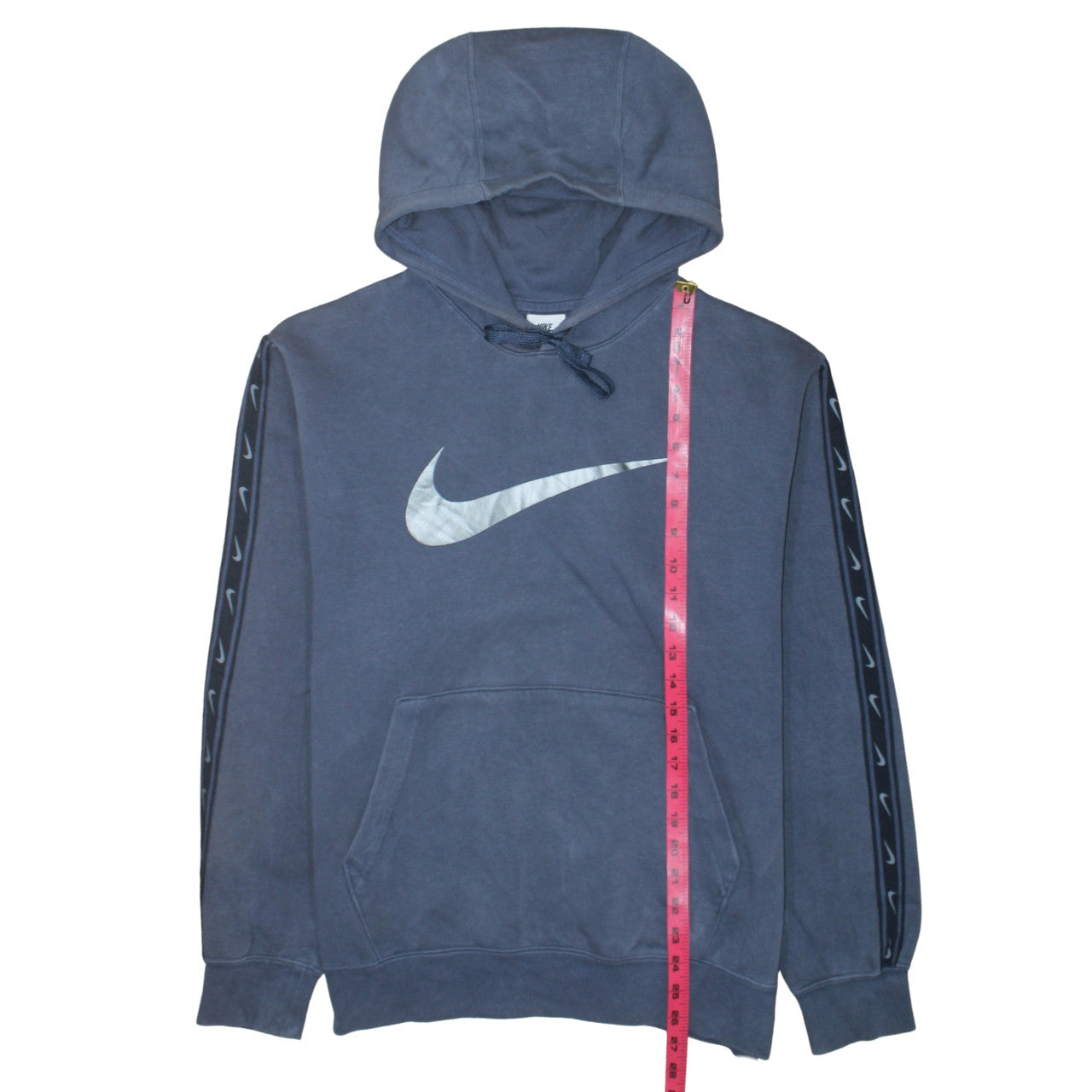 Nike Men's Blue Pullover Hoodie M Logo Sportswear Sweatshirt