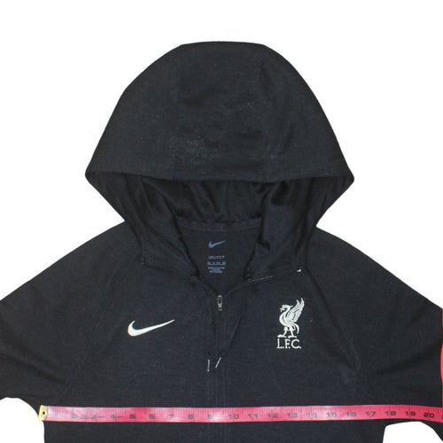 Nike Men’s Black LFC Dri-Fit 1/2 Zip Hoodie XS Football Training