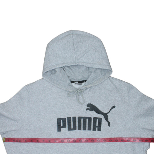 Puma Womens Grey XXL Pullover Hoodie Sweatshirt