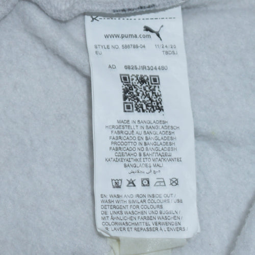 Puma Womens Grey XXL Pullover Hoodie Sweatshirt