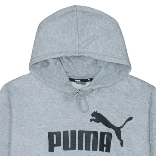 Puma Womens Grey XXL Pullover Hoodie Sweatshirt
