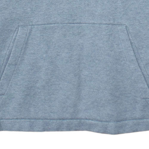 Nike Men's Grey Pullover Hoodie M Regular Fit Fleece Sportswear