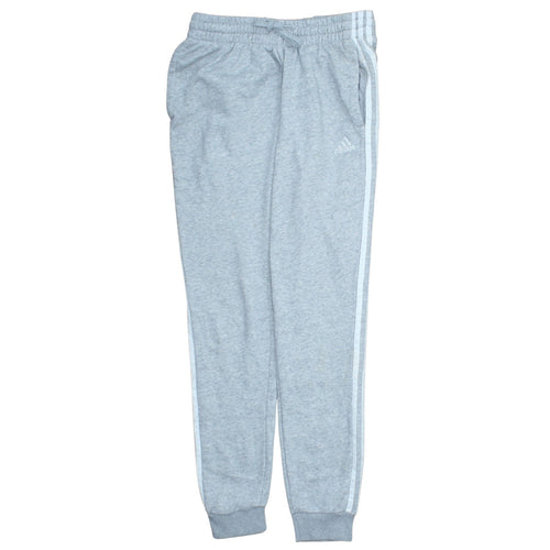 Adidas Women Grey Joggers S Regular Fit Sweatpants Elastic Waist