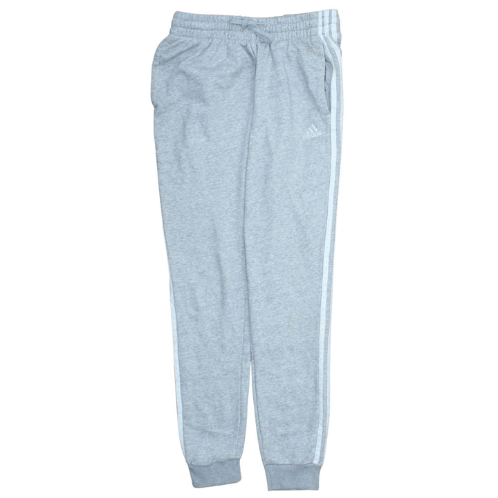 Adidas Women Grey Joggers S Regular Fit Sweatpants Elastic Waist
