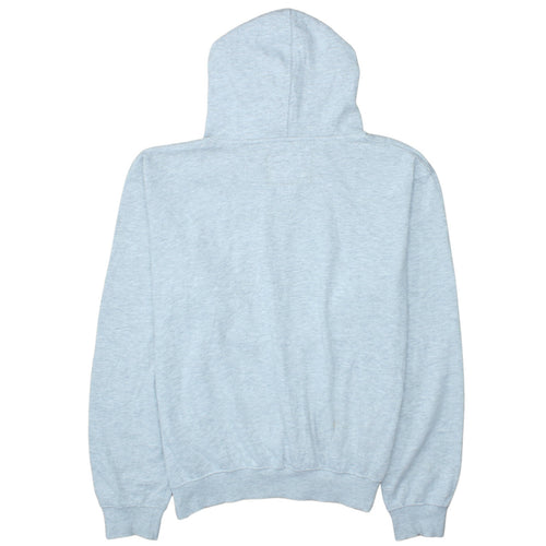 Hard Rock Cafe London Mens Grey Pullover Hoodie L Fleece Logo