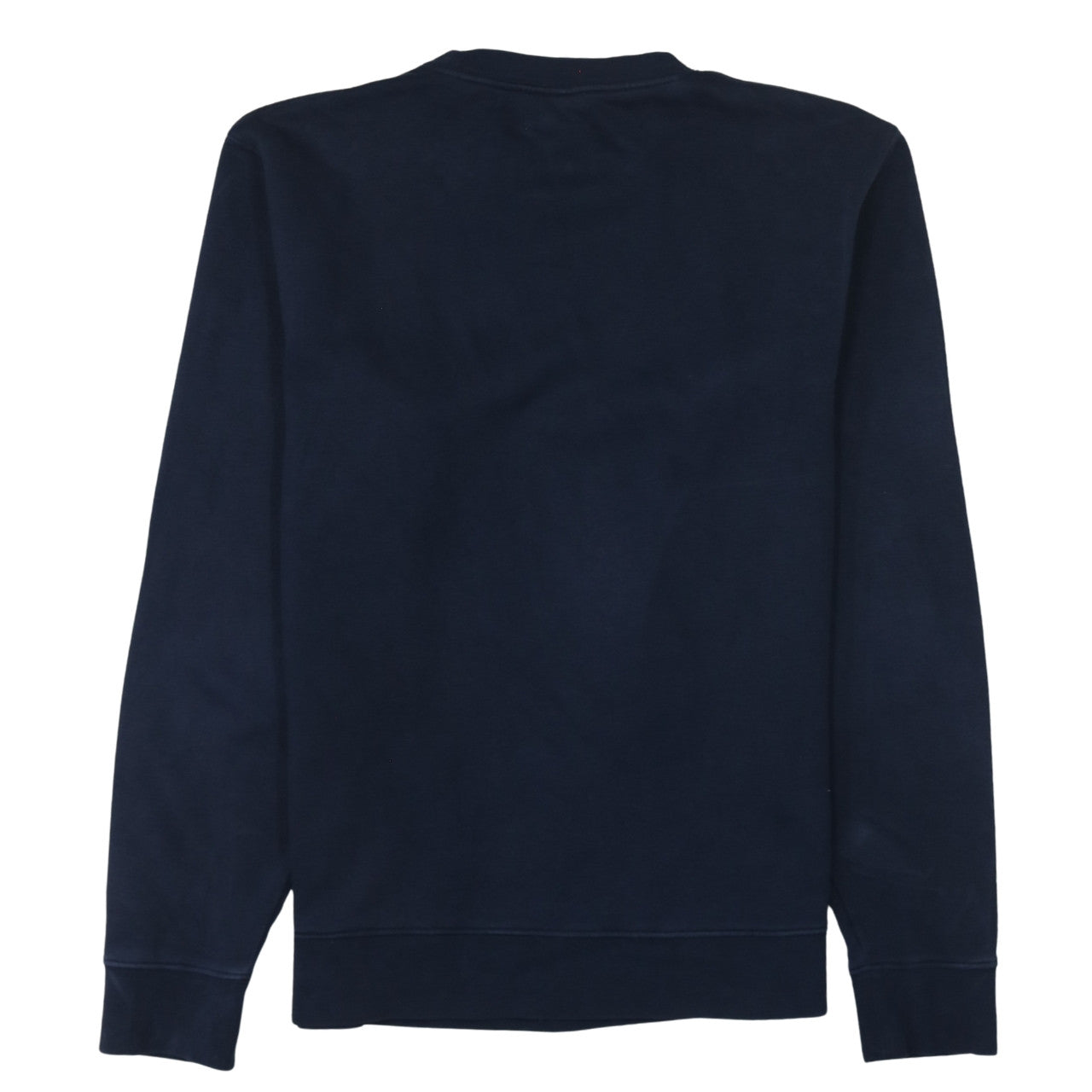 Russell Mens Blue Crew Neck Pullover Sweatshirt Size M