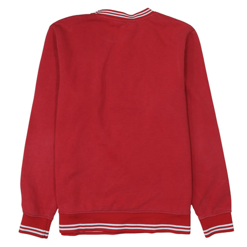 Disney Mens Red Mickey Mouse XL Pullover Sweatshirt